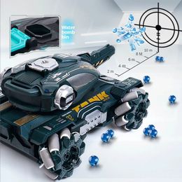RC Car Children Toys for Kids 4WD Remote Control Car RC Tank Gesture Controlled Water Bomb Electric Armored Toys for Boys Gift 231227