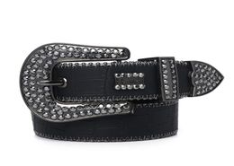 luxury Fashion Belts for Women Designer MensSimon rhinestone belt with bling rhinestones as gift269d6598110