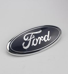 FIT For Logo 9 Inch Front Hood Bonnet Emblem Badge and Rear Trunk Sticker F150 F250 Explorer auto Logo9767388