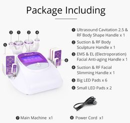 Hot sale 5 in 1 lipo laser liposuction rf lipo 30k cavitation slimming machine