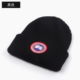 Factory spot e-commerce hat knitted hat in autumn and winter Europe and the United States cross-border leisure Joker wool hat warm padded ear protection cold hat.