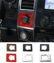 Car FourDrive SystemPower Socket Trim Decoration Cover For Ford F150 Ford F150 2015 2016 2017 2018 Auto Interior Accessories5249947