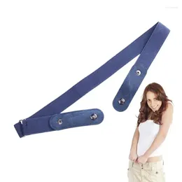 Curtain Waist Belts For Dresses Stretch Jeans Without Buckle Decorative Belt Camping Daily Life Travelling Dating Business