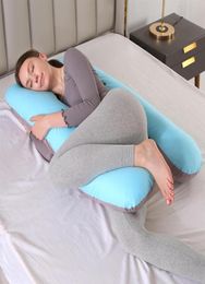 Ushaped pillows Comfortable Maternity Belt Body Pregnancy Pillow Women Pregnant Side Sleepers Cushion for Bed262n3259442