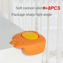 18PCS Childrens Anticollision Angle Cartoon Kids Security Safety Protection Corner Not Easy To Fall Small Cat Shape Baby Cares 231227