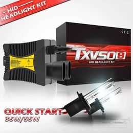 HID Car Xenon Kits TXVSO8 Universal Xenon H7 55W 12V Car Headlight Bulbs HID Kit H1 H3 H4 H8 H9 H11 H13 H27 9004 9005 HB3 9006 9012 5202 Lamps 2020 LF LF