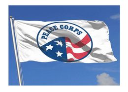 We Love The Peace Corps Flag 3X5FT 150x90cm Printing 100D Polyester Team Club Sports Team Flag With Brass Grommets6381751