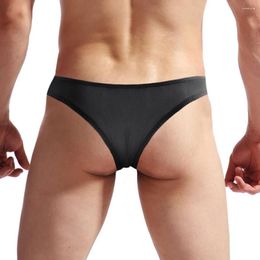 Underpants Sexy Briefs Men Underwear Pouch Bottoms Soft Trucks Boxer Homewear Thong Lingerie Fashion Comfortable Summer