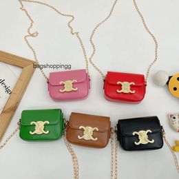 lady Shoulder Bags Ce Triumphal Arch Waist Bag New Product Waist Bag Mouth Red Bag Fashion buckle childrens bag mini one shoulder crossbody girl accessori CNVG