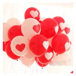 Party Decoration 100Pcs/Set 12 Inch Love Heart I You Pearl Latex Balloon Wedding Christmas Birthday Party Decoration Wa1270 Drop Deliv Dh0Dq