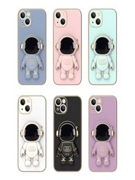 For iPhone Cases 6S 7 8 Plus X XS Max XR 11 12 13 Pro Max Cover With Phone Holder Stand Astronaut Accessories77777303418139