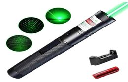 Laser Pointers 303 Green Pen 532nm Adjustable Focus Battery And Battery Charger EU US VC081 05W SYSR8409872