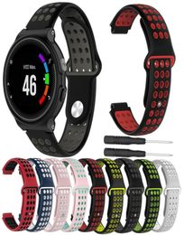 Women Men Rubber Watch Band Strap For Garmin Forerunner 220 230 235 630 620 735 Approach S20 S5 S6 Bracelet Silicone Strap Loop7333218693