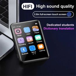 MP3 MP4 Players Metal MP4 Player Built-in Speaker 2.5 inch Color Touch Screen MP3 E-book Alarm Clock Recording FM Radio Video Music Player