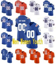 College Jerseys Florida 15 Tim Tebow 11 Kyle Trask 81 Aaron Hernandez 1 Kadarius Toney 2 Lamical Perine Custom Football Stitched3122694