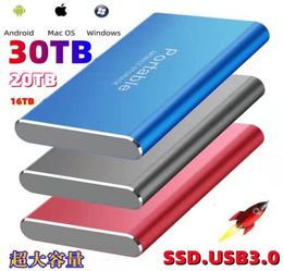 Memory Card Readers 8TB SSD Hard Drive 4TB 20TB 30TB Portable External For Laptop Desktop Typec USB 31 Flash MemoryMemory2101649