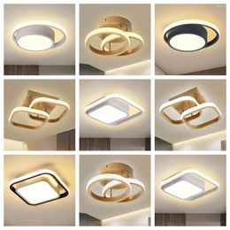 Ceiling Lights Modern Led Aisle Light Bedside Spiral Night Porch Entrance Lamp For Living Room Bedroom Corridor