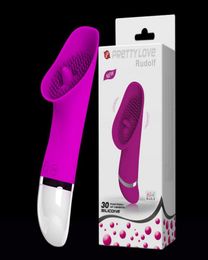 30 Speed Oral Licking Vibrating Tongue vibrator Sex Toys for Women Female Gspot Vibrators Breast Nipple Clitoral Clitoris Stimula1370894