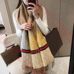 new Design woman cashmere Game On scarf The Ultimate Scarf winter scarves ladies Shawls Big Letter pattern wool animal Print Pashminas On The Edge Monogrames Shawl 88
