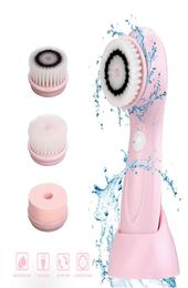 Facial Cleansing brush sets Face Pore Cleaning Brush Rechargable Face Washing Machine Exfoliating Oil Skin Care J12022809127