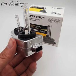 HID Car Xenon Kits Car Flashing 1Pair HID Xenon Bulb D1S D2S D3S D4S D1R D2R D3R D4R Car Headlight Replacement kit 12V 4300K 6000K 8000K 10000KL231228L231228