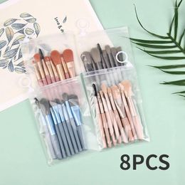 Makeup Brushes 8 Pcs Brush Set Concealer Loose Powder Eye Shadow Foundation Beauty Tool