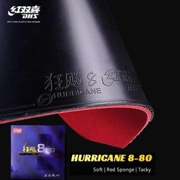 Original Hurricane8 80 Hurricane 8 80 Pips In H8 80 Table Tennis Rubber Ping Pong Tenis De Mesa Hurricane 8 80 231227