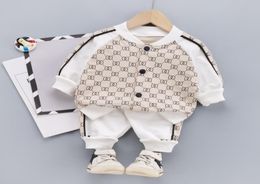 Baby Tracksuit Autumn Children Clothing Boys Sets Tracksuits Baby Girls Clothes Casual Print Cotton Suit Costume For Kids3022071