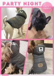 Dog Apparel High Quality Soft Cotton Clothes Winter Coat Jacket Size (S M L XL) Yorkshire Chihuahua Puppy Pet Costume