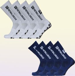 4pairsset FS Football Socks Grip Nonslip Sports Socks Professional Competition Rugby Soccer Socks Men and Women 2201057970999