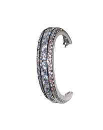 Vecalon set Fashion Women Jewellery Full Round Simulated diamond Cz Wedding Band Ring White Gold Filled Female Finger ring512862884
