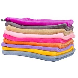 JH Hot 3 Specifications Candy Colour Pet Coral Wool Blanket Super Soft Warm Cotton Towel Pet Blanket Mat