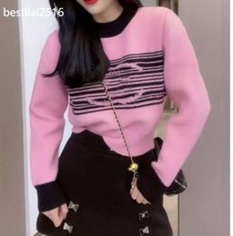 Frauen Luxusmarken Designer Pullover rosa Buchstaben Pullover Männer Hoodie Langarm Sweatshirt Stickerei Strickwege Winterkleidung 2024 Mode Kleidung 665