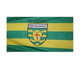 Donegal Ireland County Banner 3x5 FT 90x150cm State Flag Festival Party Gift 100D Polyester Indoor Outdoor Printed selling5174848