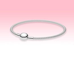 Women Sterling silver Mesh Bracelet bangle Bracelets Summer Jewellery for Ball Clasp Bracelets with Original box sets5756140