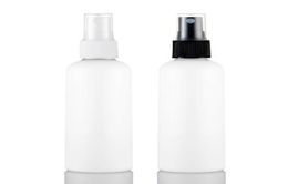 50pcs 100ml empty White spray plastic bottle PET100CC small travel spray bottles with pump refillable perfume spray bottles lot5898921