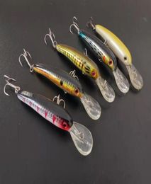 Whole Lot 20 Fishing Lure Minnow CranKbaits Hand Baits Hooks Bass 135g11 cm 5 Color 4256989