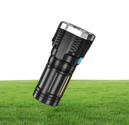 Flashlights Torches LED High Lumens USB Rechargeable Handheld IPX5 Waterproof Camping Outdoor Emergency6162356