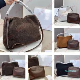 Designer bag underarm bags women handbag soft Lambswool shopping tote lady high quality Shoulder crossbody Armpit pocket