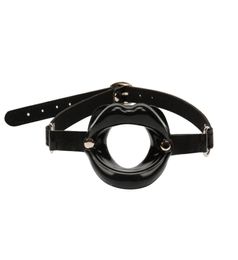 New Erotic Toys Slave bdsm Bondage Strap Lips O Ring Gag Fetish Silicone Open Mouth Gag Blowjob Adult Sex toys for Couples4110198