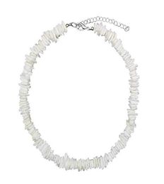 Chokers 2022 Bohemian Natural Puka Shell White Color Irregular Chip Choker Necklace For Women Men Collares De Moda Kolye8741676