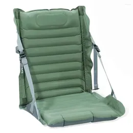 Camp Furniture Portable Air Cushion Inflatable Camping Folding Chair Multi-angle Adjustable High-strength Support Hiking Supplies