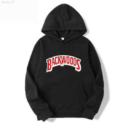 New 2020 Men's Hoodie BACKWOODS Red Letter Printing Men And Women Hooded Casual Wear Pullover Sportswear Asian Size S 3XL Y0119