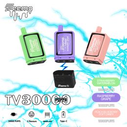 EU warehouse Feemovape TV30000 Puffs Pod Kit Puff 30000 Disposablevape Electronic Cigarette Vape Box 60ML 30K Puffs e-juice Pod Kit Type-C Rechargeable Battery