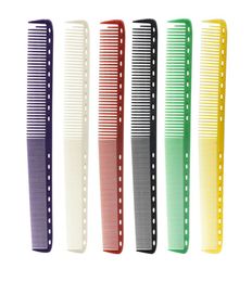 Japan Professional Salon Hair Cutting Comb6 PcsLot YS Durable Hairdresser Barbers Haircut Comb6 Colours Could Be Choose YS61505758