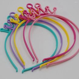 Hair Clips 10 Mixed Color Plastic Crown Tiara Princess Headband Band Party Favors