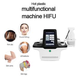 No Rebound HIFU Fat Burning Body Curve Shaping Machine High Intensity Ultrasound HIFU Skin Rejuvenation Equipment with 8mm 13mm 2 Cartridges
