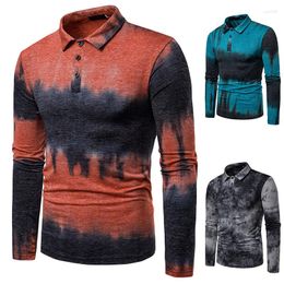 Men's Polos Men Polo Hombre Shirt Mens Fashion Long Sleeve Casual Shirts