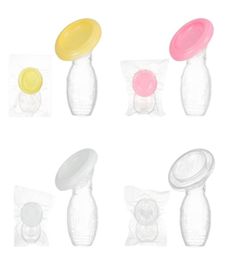 Manual Breast Pump Breast Feeding Collector Antioverflow Breast Milk Pump Silicone Nipple Suction Pump with Cover6446085