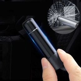 Emergency Hammer 2-in-1 Auto Emergency Escape Tool Mini Window Glass Breaker Car Seat Belt Cutter Safety Hammer Life-Saving Escape Cutting KnifeL231228